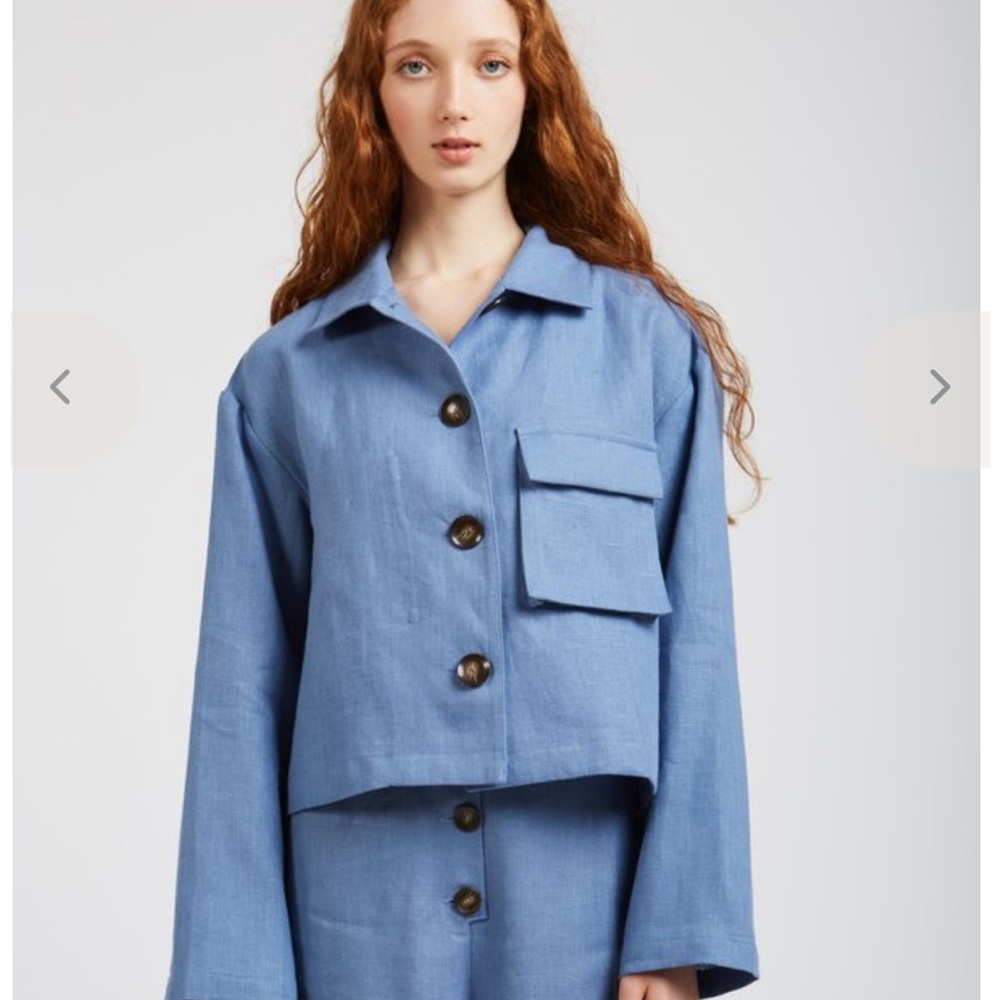 Paloma Wool Apollonia Jacket Soft Blue Size 36/US4 - Picture 4 of 15